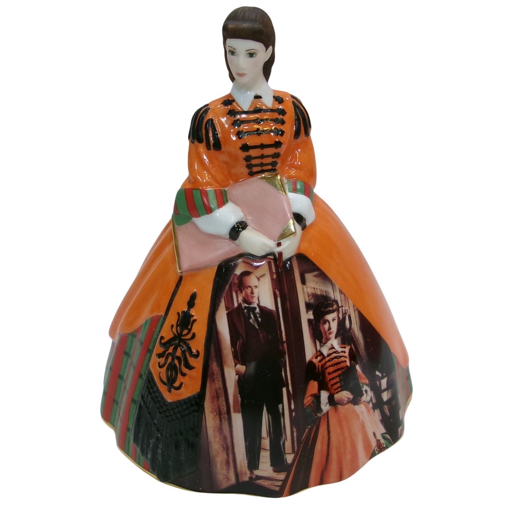 Bradford Editions Gone With the Wind The Mill Dress Scarlett Figurine A2970